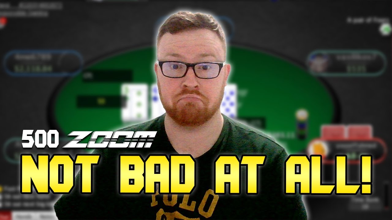 QUICK SESSION: 1 HOUR OF NL500 ZOOM! GingePoker Stream Highlights