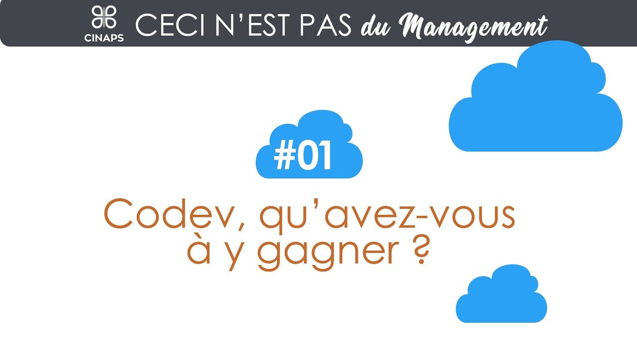 Codev, qu'avez-vous à y gagner ?