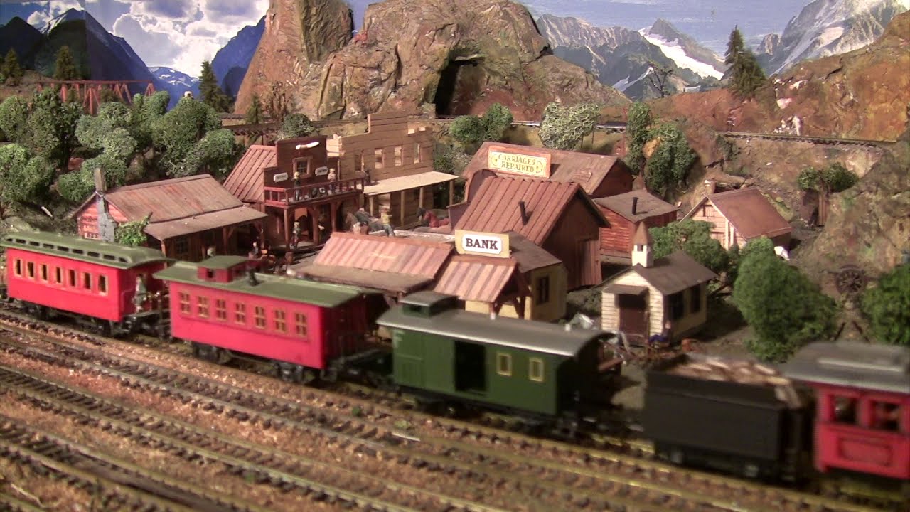 The Old West model train