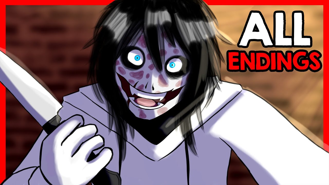 Jeff the Killer Dating Sim - Fear Me Demo - ALL ENDINGS