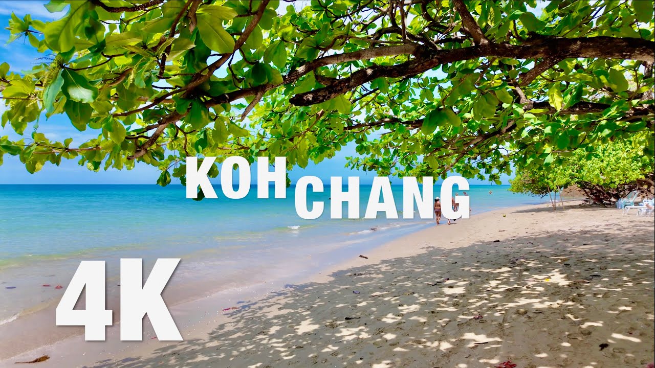 🇹🇭 4K HDR | Ко Чанг, Таиланд, 2025 🔥 Самые райские места на планете | White Sand Beach