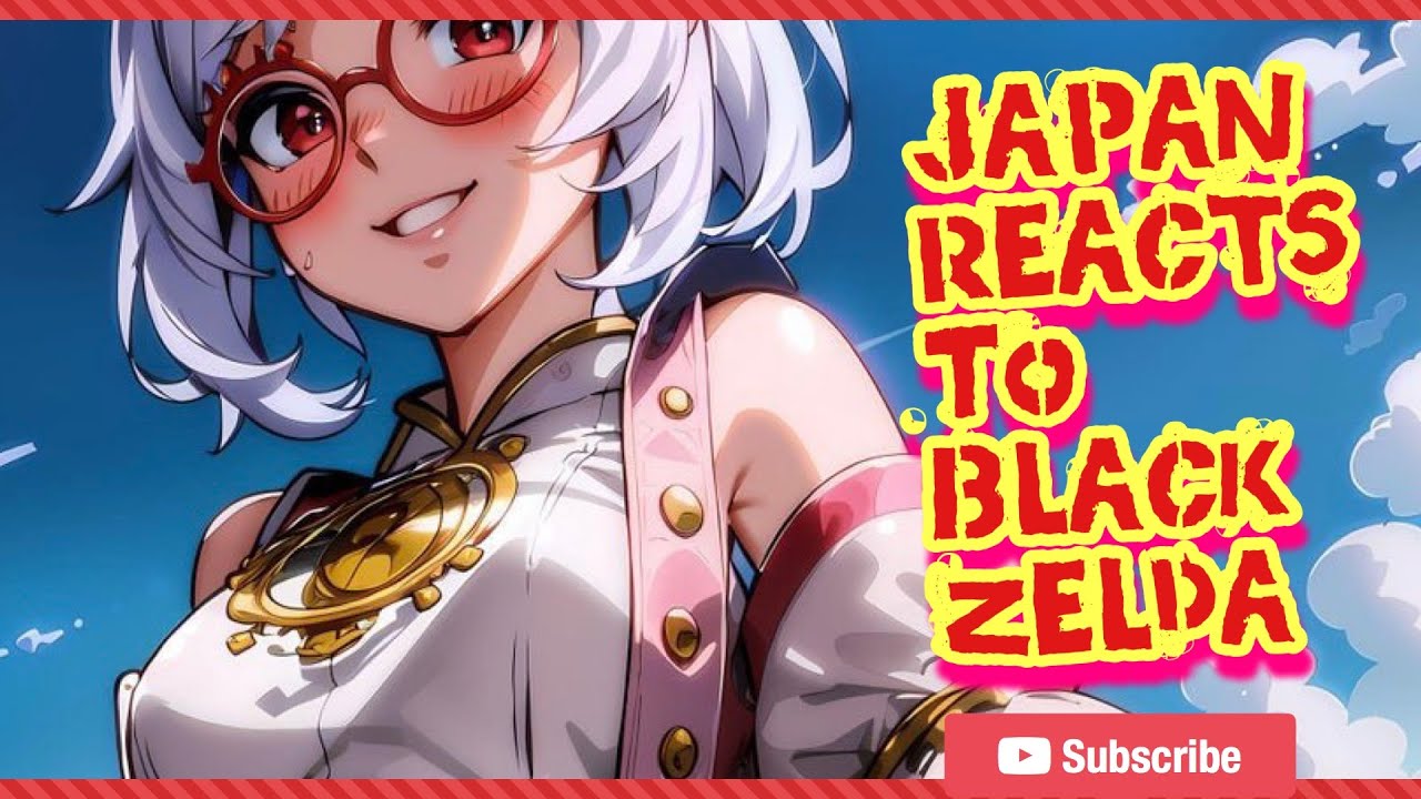 Japan Reacts to Blackwashed Zelda Fan Art #zelda #tearsofthekingdom #anime