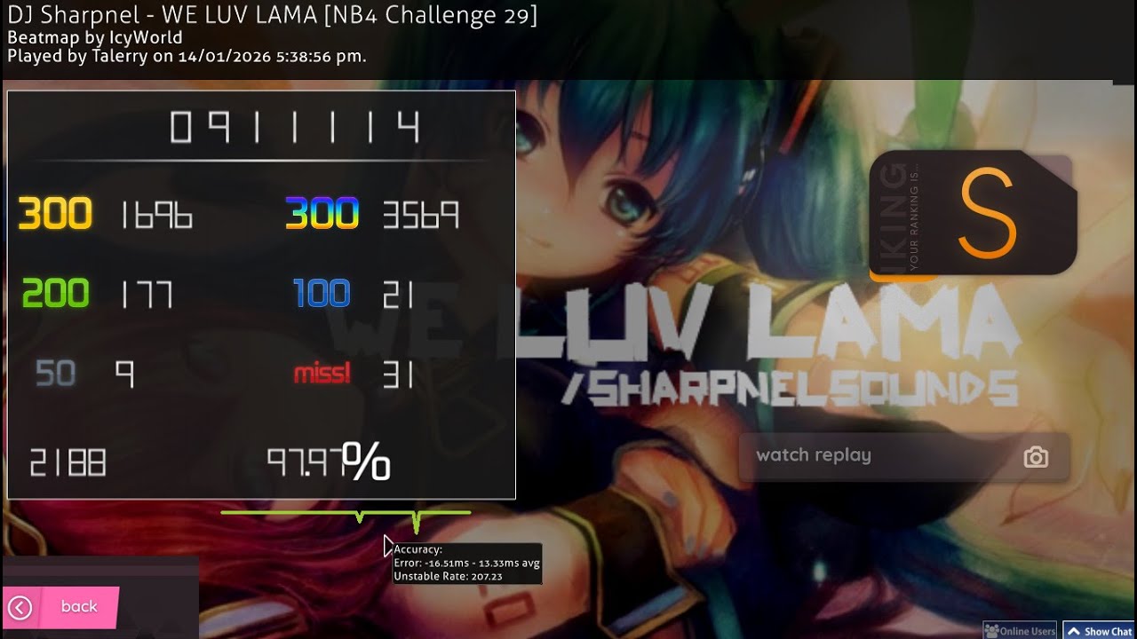 DJ Sharpnel - WE LUV LAMA 97.97 NB4 Challenge 29