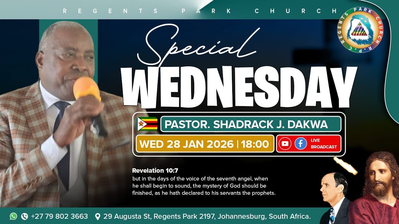 SPECIAL WEDNESDAY SERVICE | PASTOR S. DAKWA | 28-01-2026