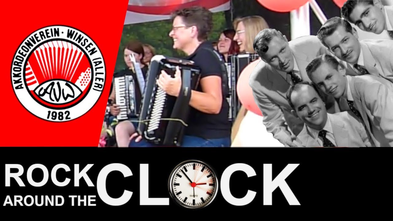 Rock Around The Clock (Bill Haley) - 2-й аккордеонный оркестр аккордеонного клуба Winsen (Aller)