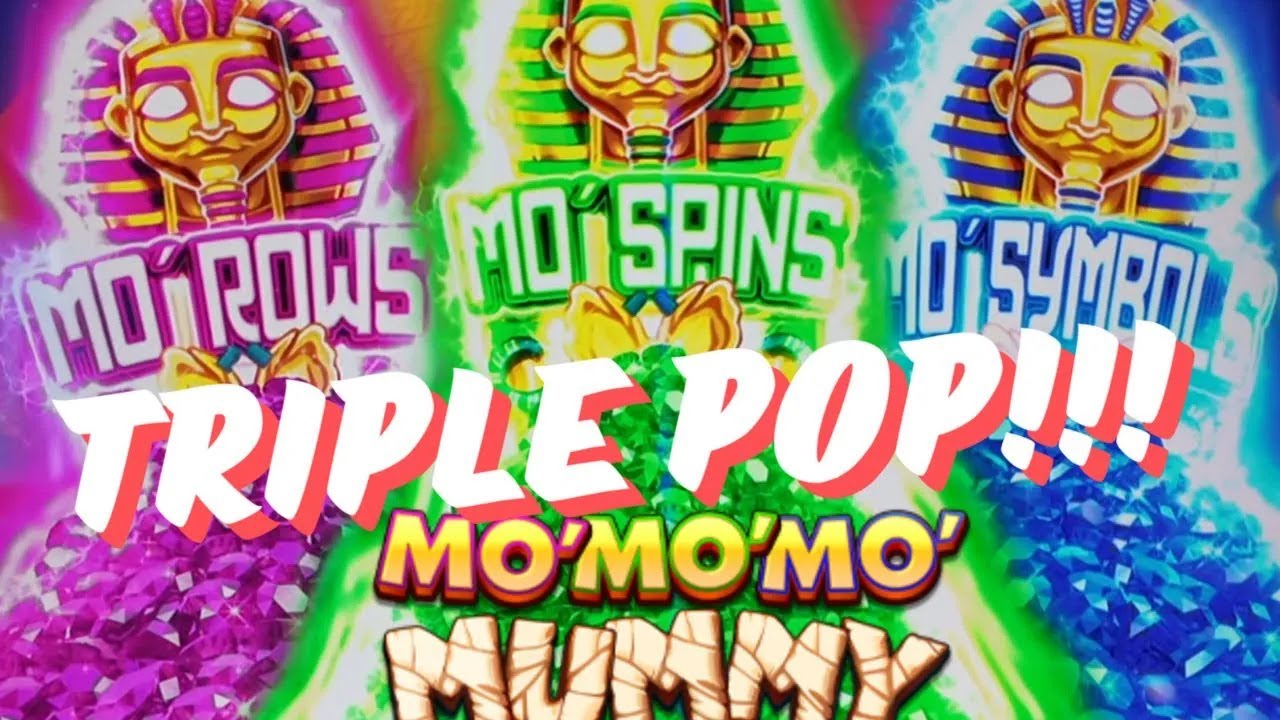 TRIPLE POP ON MY BIRTHDAY!!!! MO MUMMY GAVE US MO SLOT MONEY TODAY!!!!!!