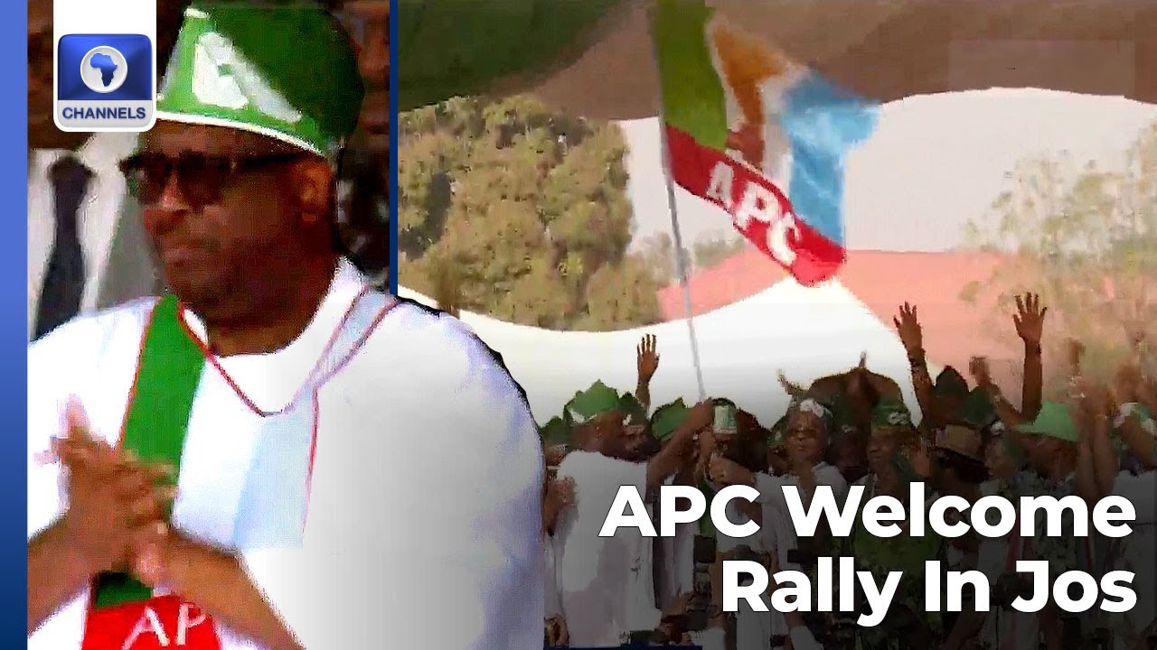 Shettima, Others Officially Welcome Gov Mutfwang As APC Holds Welcome Rally In Jos, Plateau  LIVE