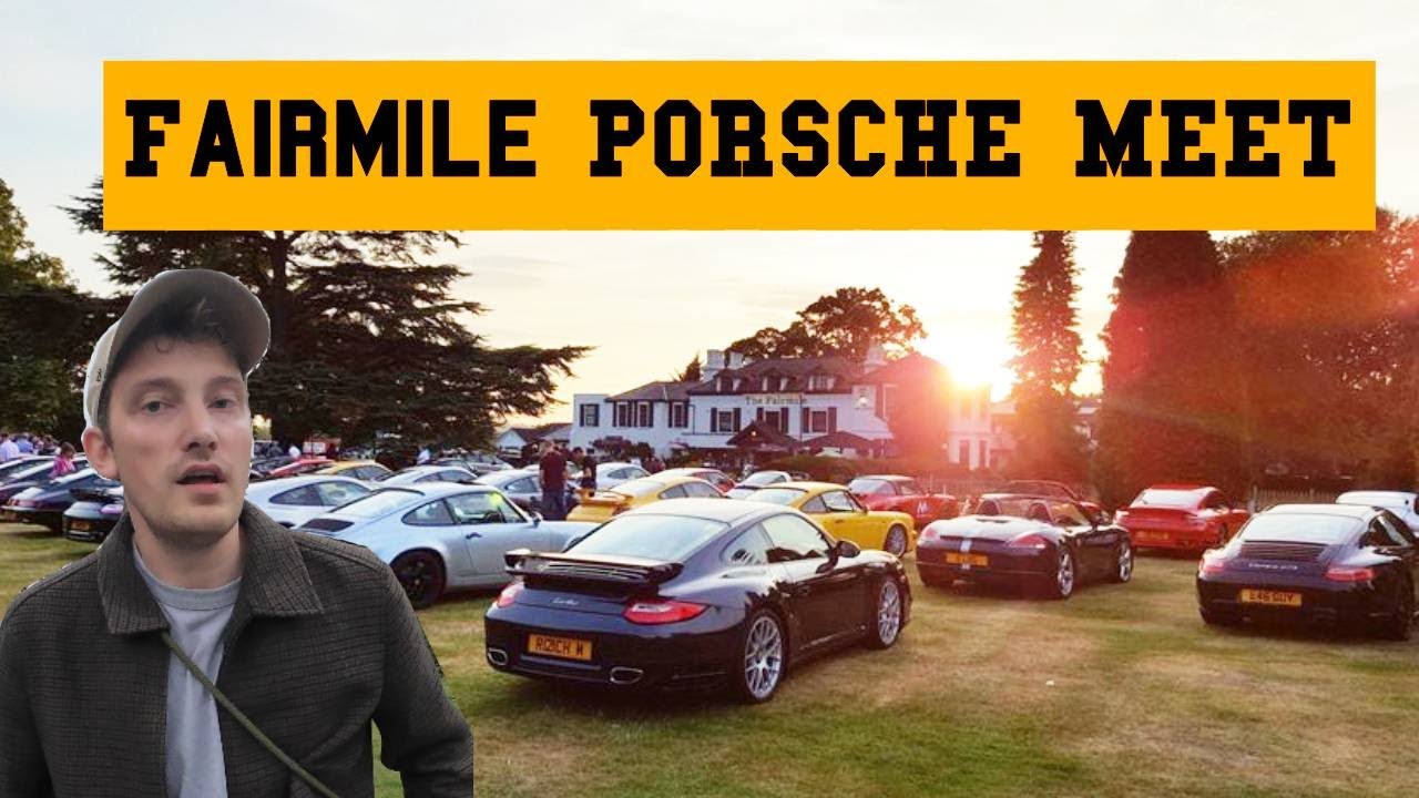 Посещение авто Porsche на Fairmile!