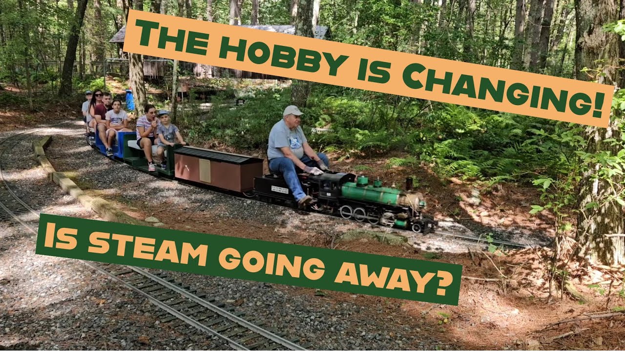 The Live Steam hobby is changing (a visit to Waushakum Live Steamers) 