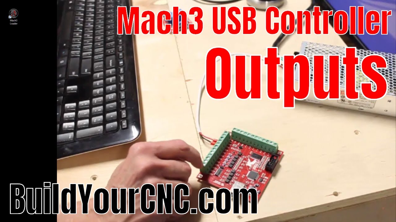 Выходные терминалы USB-контроллера Mach3