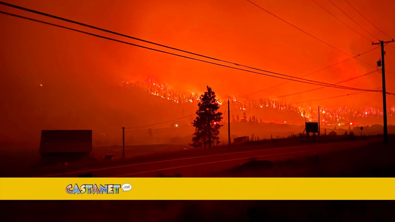 Clinton residents come face-to-face with wildfire flames