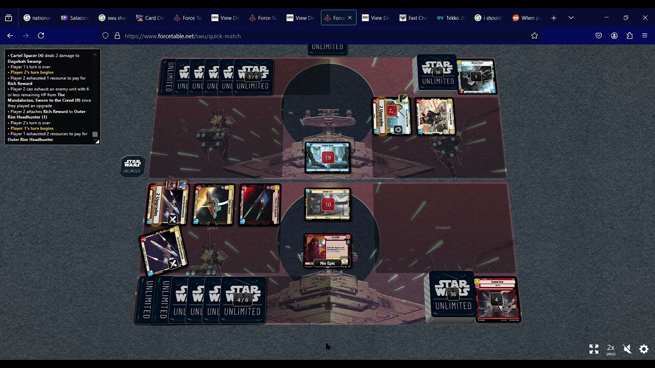 Kylo Space Deck Quick Aggro! Star Wars Unlimited