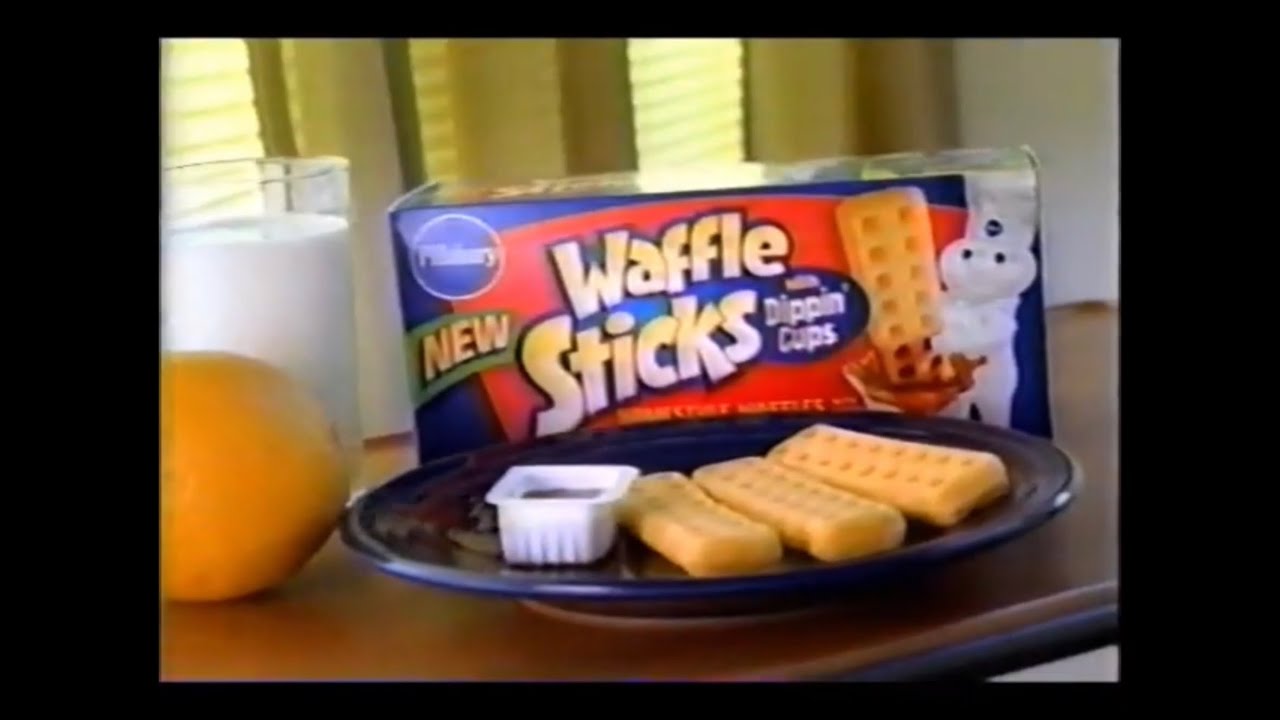 Pillsbury Waffle Sticks with Dippin' Cups commercial: 