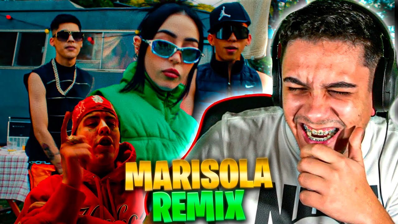 (REACCIÓN) MARISOLA REMIX (Video Oficial) - CRIS MJ x STANDLY x NICKI NICOLE x DUKI