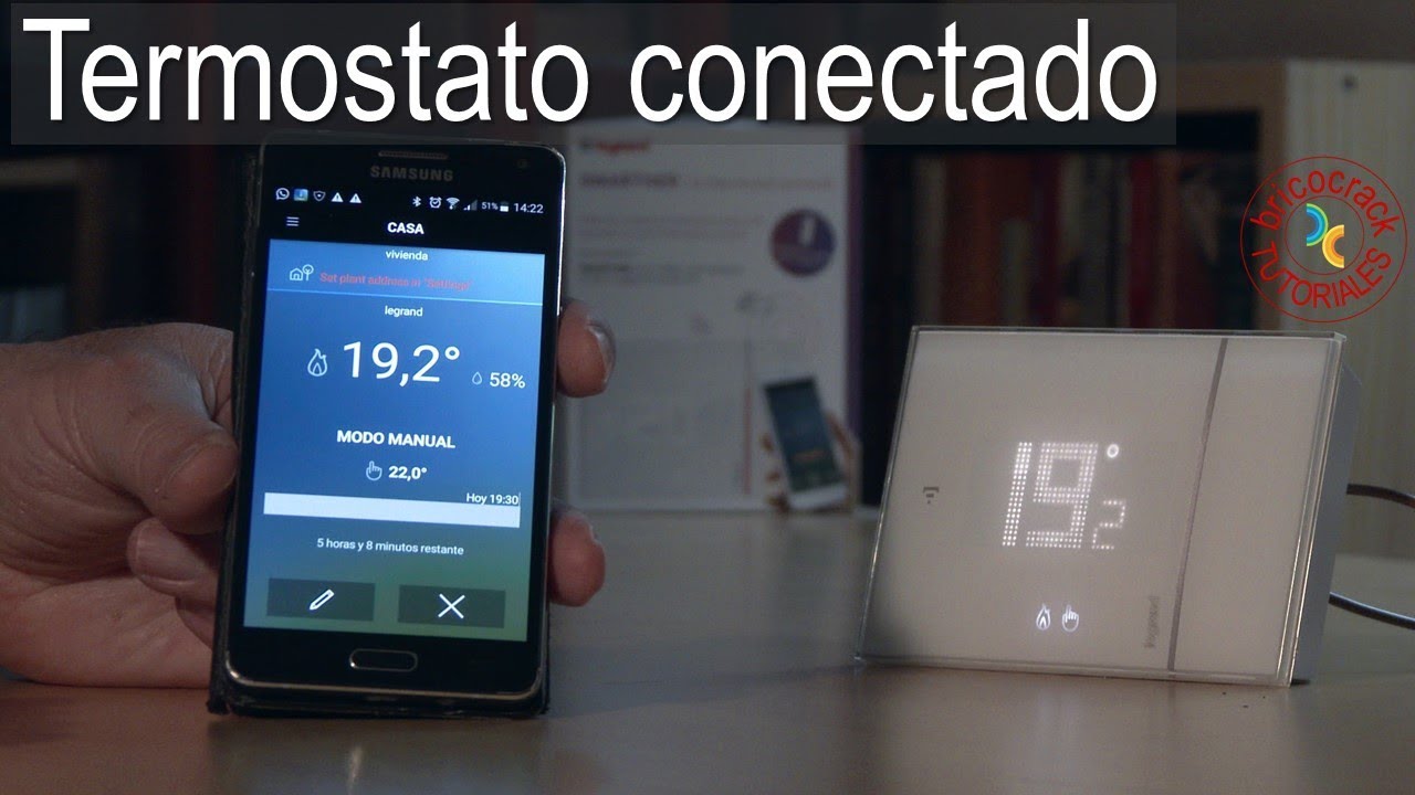 Instalar un termostato conectado con Wi-Fi (Bricocrack)
