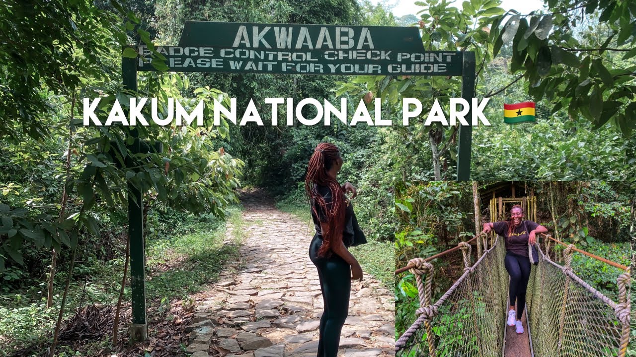 The Scariest Adventure in the Central Region of Ghana | Kakum National Park .