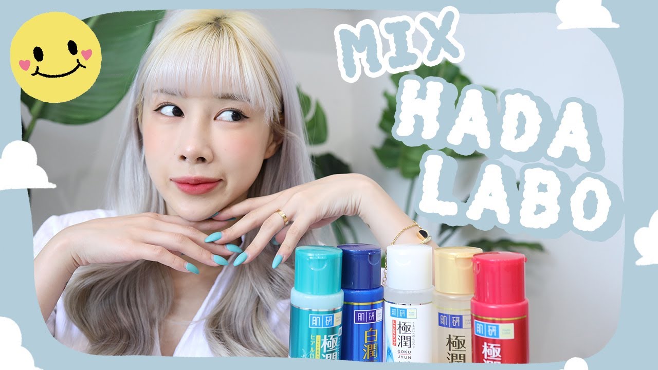 Mix & match Hadalabo 5 สูตร 9 แบบ ใช้แบบไหนตามผิวเรา ✨🤍 | ndmikkiholic ♡