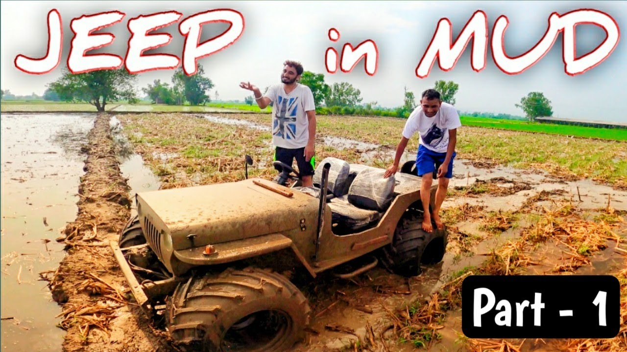 Jeep stuck in Mud with Khoo wale