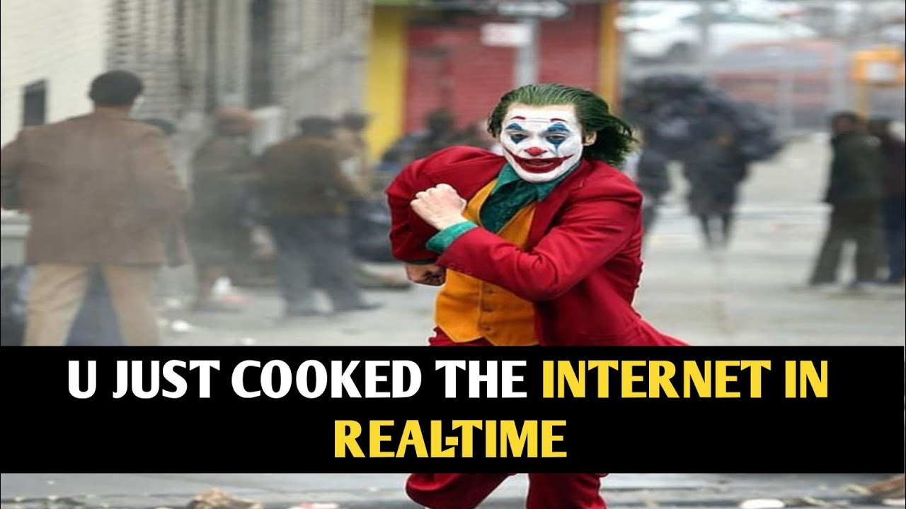 U JUST COOKED THE INTERNET IN REAL-TIME | joker motivation video| joker speech 
