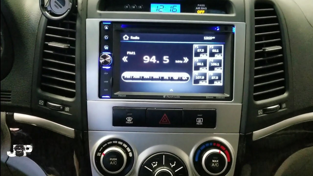 2007 Hyundai Santa fe radio removal