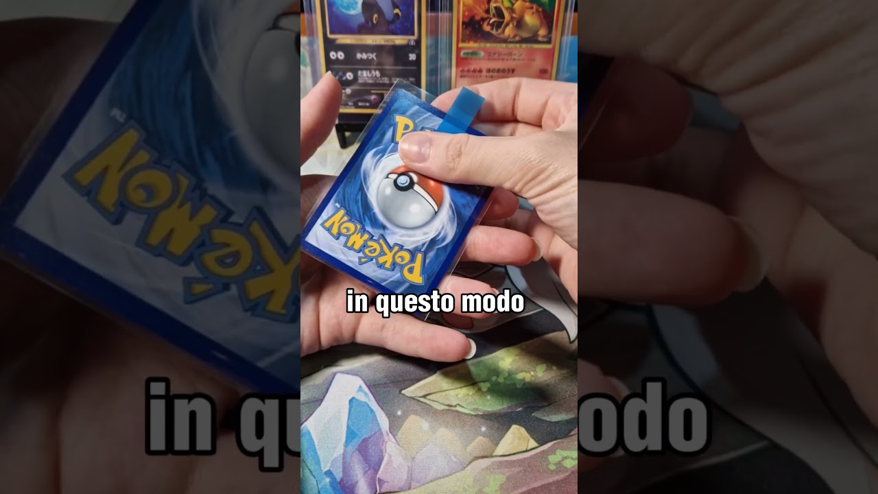 Tutorial per impacchettare e spedire carte pokemon #pokemon #pokemoncards #pokemonitalia #tutorial