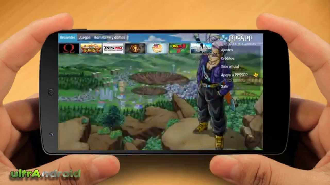 como configurar el emulador ppsspp para android 2014