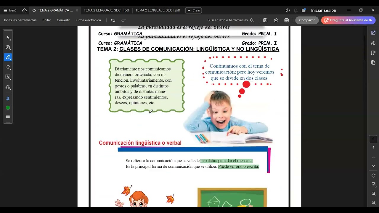 T 2 GRAMÁTICA PRIM I