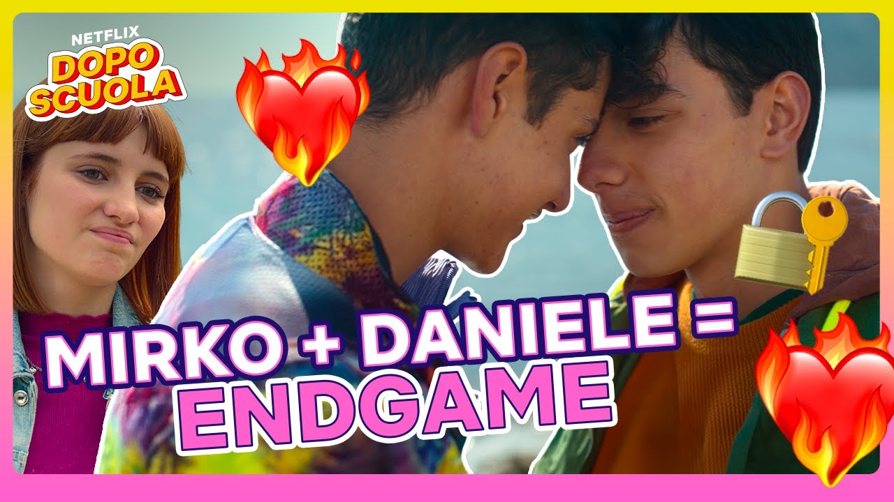 SCUSA BIANCA, MA MIRKO E DANIELE PER NOI SONO CLAMOROSI 😍 DI4RI 🎒 Netflix DOPOSCUOLA