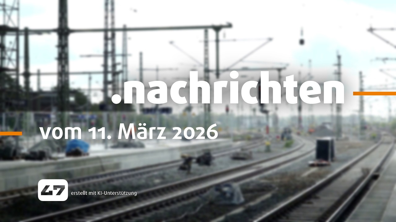 STUDIO 47 .nachrichten | 11.03.2026 | ERNEUTER BOMBENFUND AM DUISBURGER HAUPTBAHNHOF