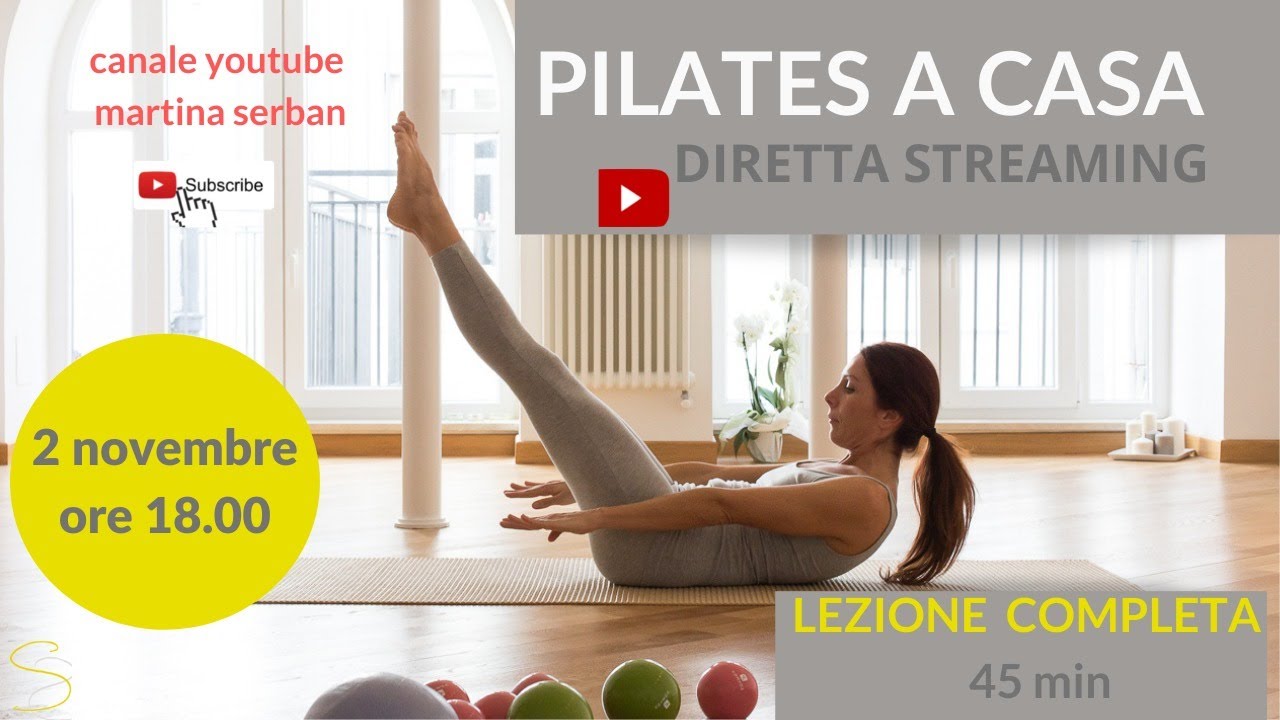 Pilates lezione completa live
