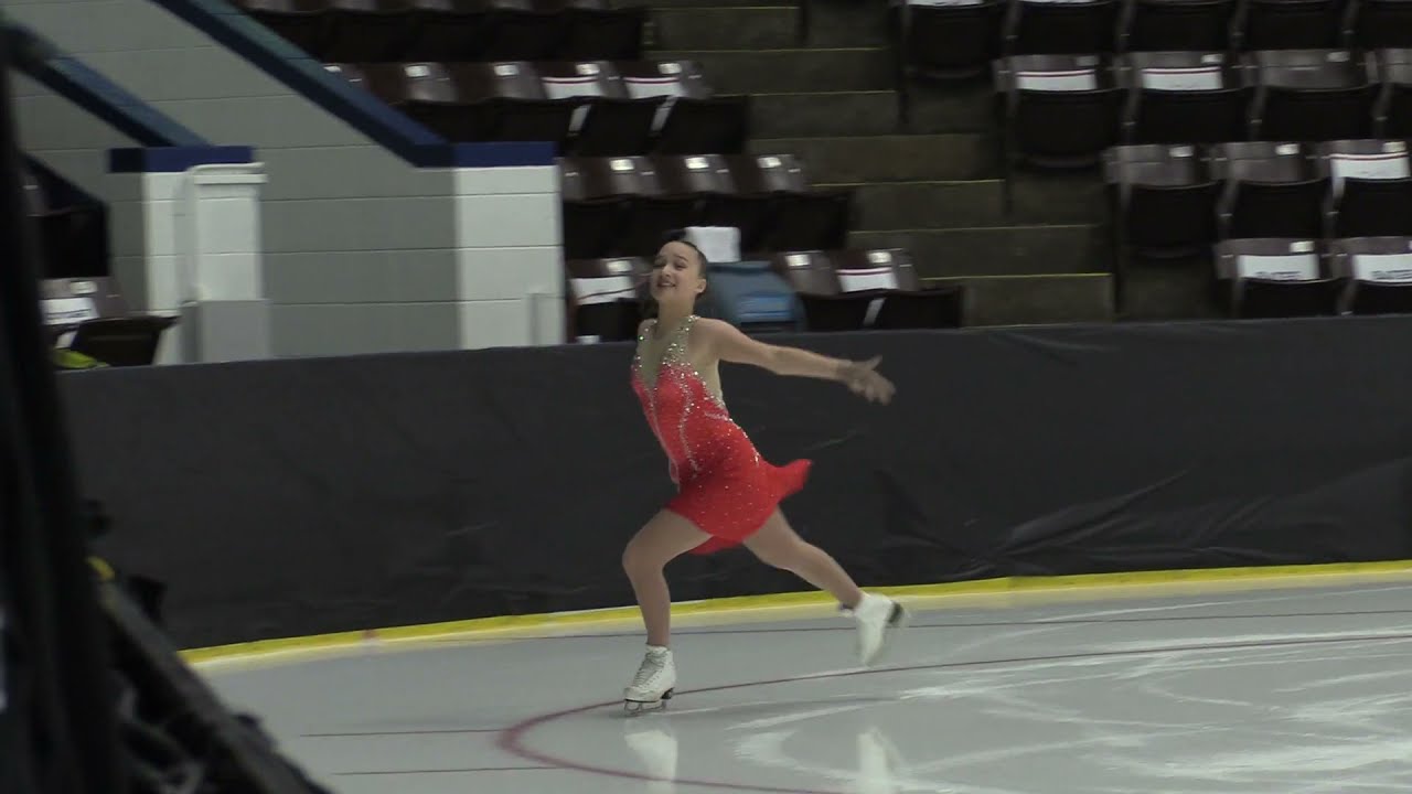 Sophie Lewis (age 12) - Senior Solo Free Dance at National Solo Dance Final 2021