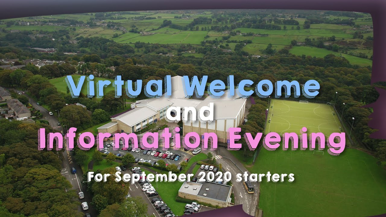 Virtual Welcome and Information Evening for September 2020 starters