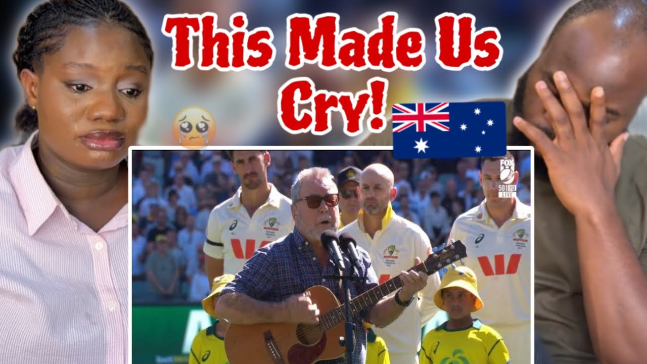 Реакция иностранцев на выступление Джона Уильямсона — True Blue на стадионе Adelaide Oval в Бонди...