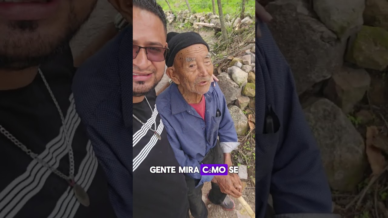 VIDEO COMPLETO ayudando al abuelo que estaba solo