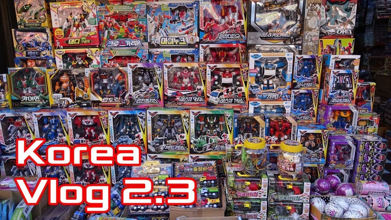 【韓国 Vlog 2.3】やっぱ最高！玩具市場 東大門チェック  동대문시장（トンデンムン）한국 여행  Korea trip