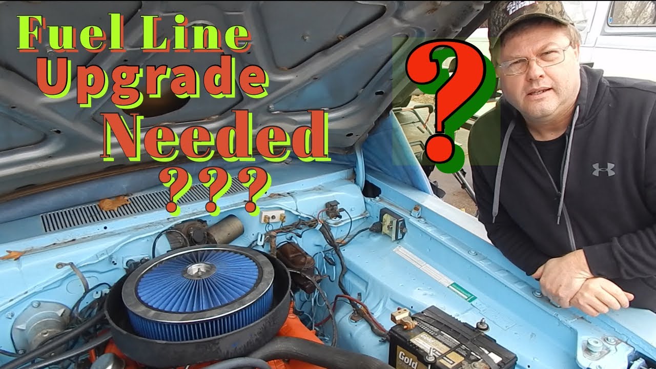 5/16 line and stock fuel pump enough for 12's?