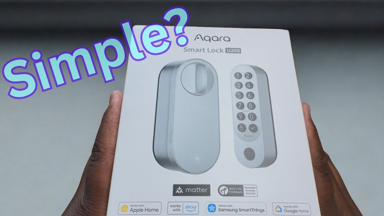 How to Install the Aqara U200 Smart Lock + Apple HomeKit Setup (Full Guide)