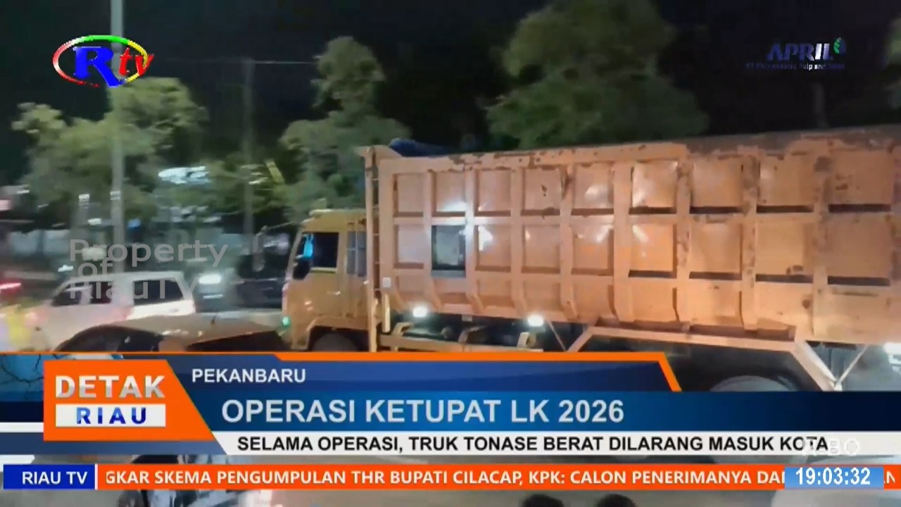 SELAMA OPERASI, TRUK TONASE BERAT DILARANG MASUK KOTA