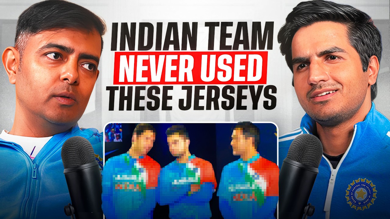 ₹ 1 CRORE CRICKET JERSEY COLLECTION😱 Nitin Bhatia Podcast EP. 01