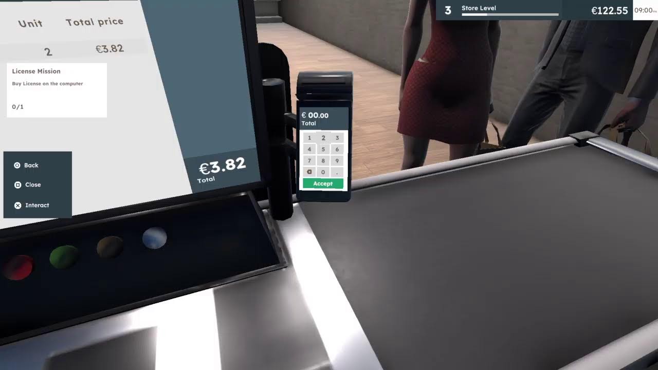 Supermarket simulator (PT2)