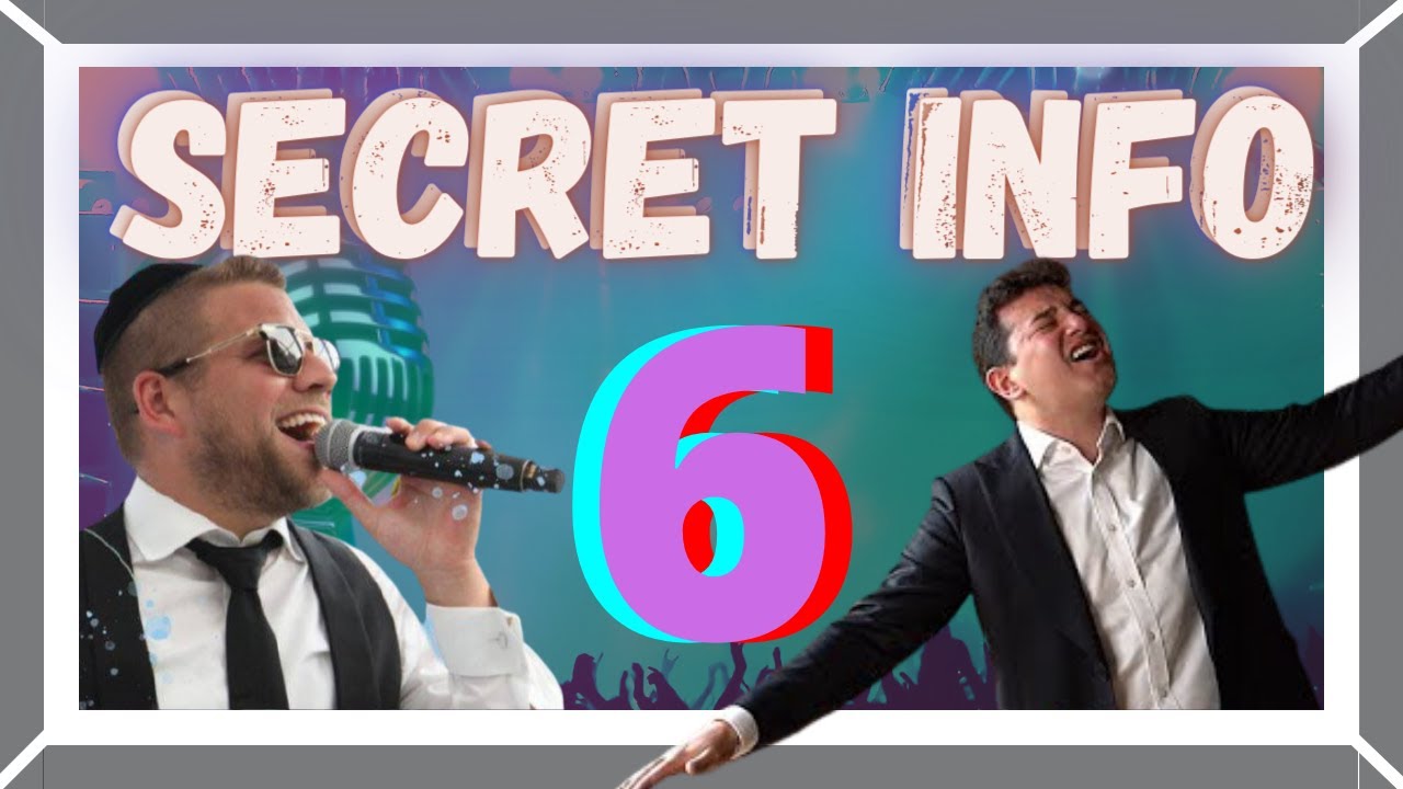 The Secret Info Show Episode 6 🤐🤫 (Latest Updates on Jewish Music) | Jewish Hock