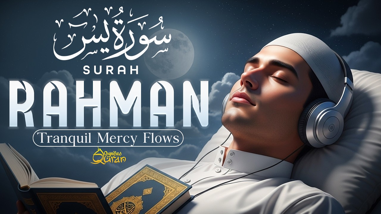 Surah Ar-Rahman (سورة الرحمن) | Heart-Calming Quran for Sleep & Reflection | Dignified Quran #rahman