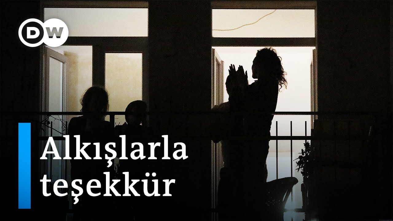 Corona virüs: Sağlık çalışanlarına, itfaiyecilere, polislere, süpermarket çalışanlarına teşekkür