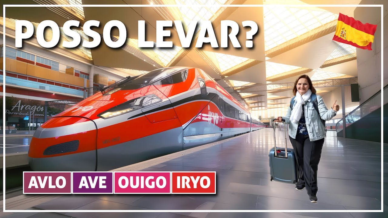 ✅ A bagagem no trem-bala na Espanha: tudo o que você precisa saber 🇪🇸 #358