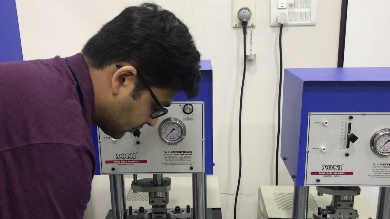 Automatic Die Cutting Press for Jewellery Dies