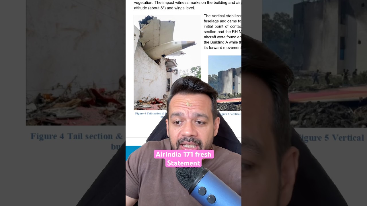 Air India 171 fresh Report Released