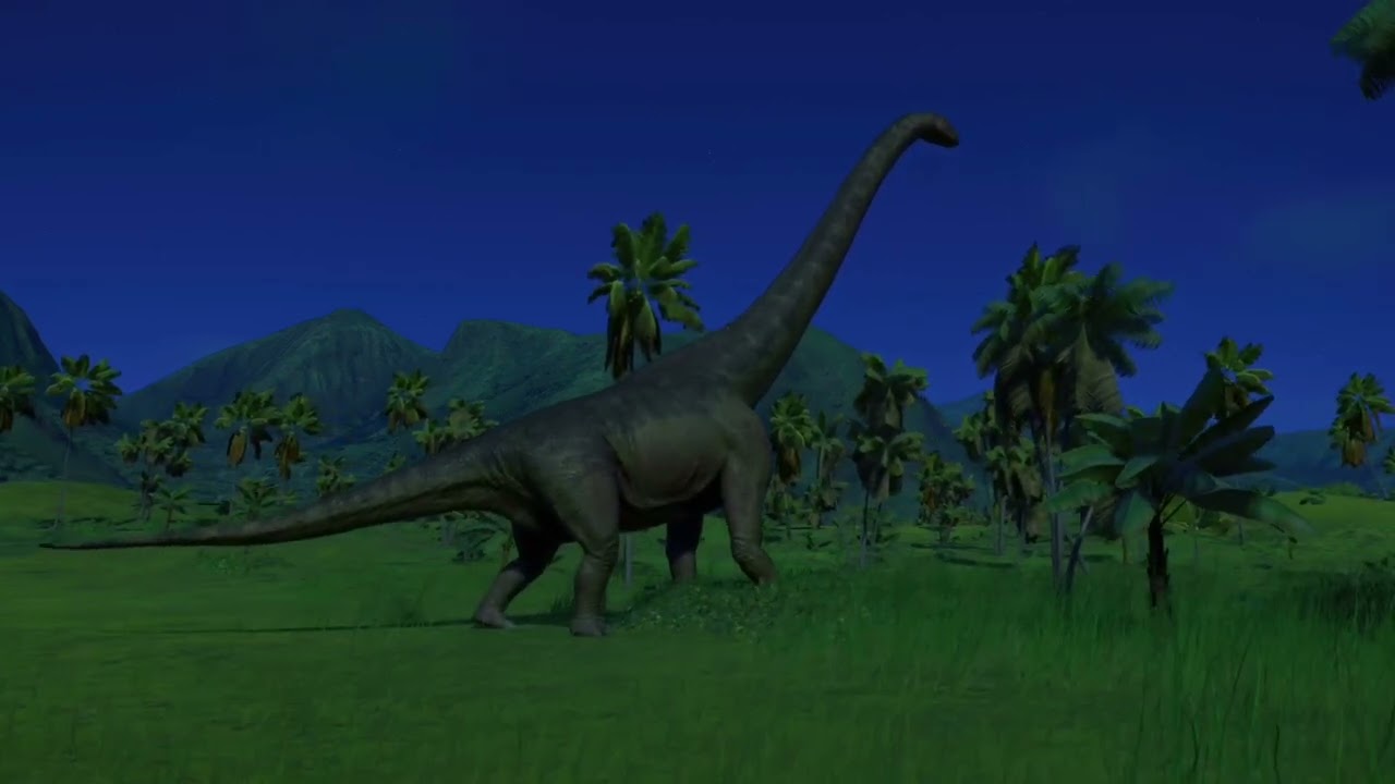 Sleeping Apatosaurus