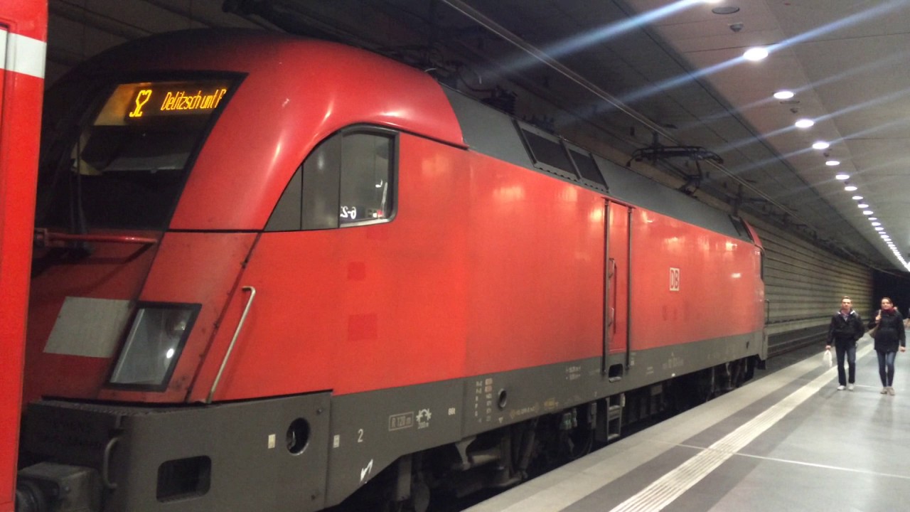 Leipzig HBF Tief Taurus BR 182 macht die tonleiter