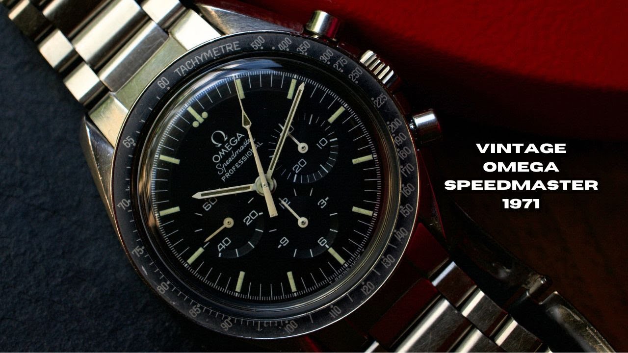 Omega Speedmaster 145.022-71 ST 42 mm Steel Vintage Watch c. 1971