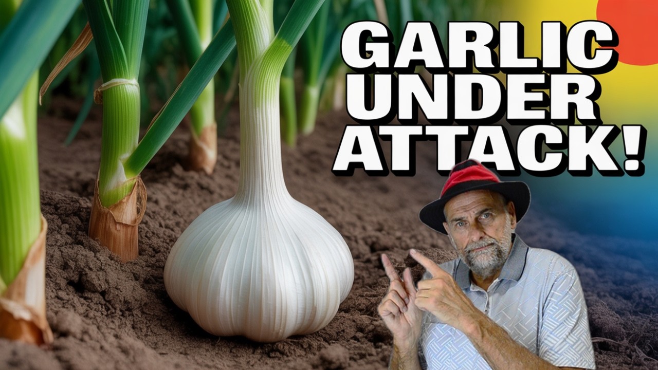 This Bug Is Destroying Garlic Everywhere!